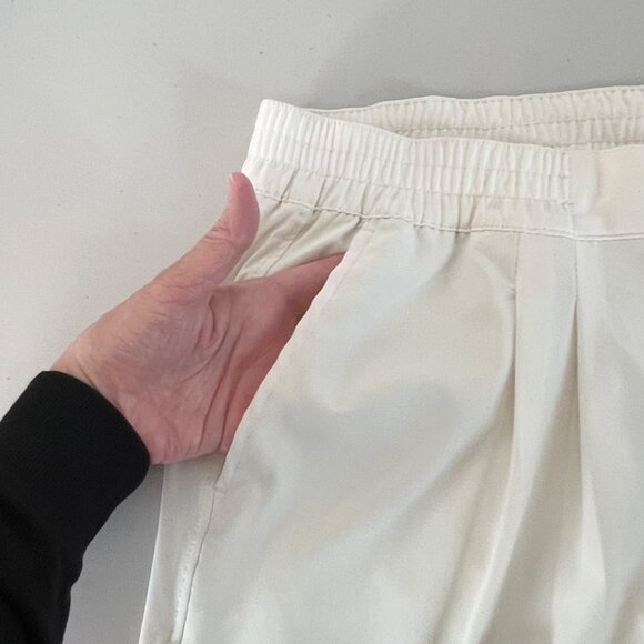 Calvin Klein Womens 1X Cream Color Elastic Waist Pants Lined MSRP $89.50 NWT - Picture 9 of 16